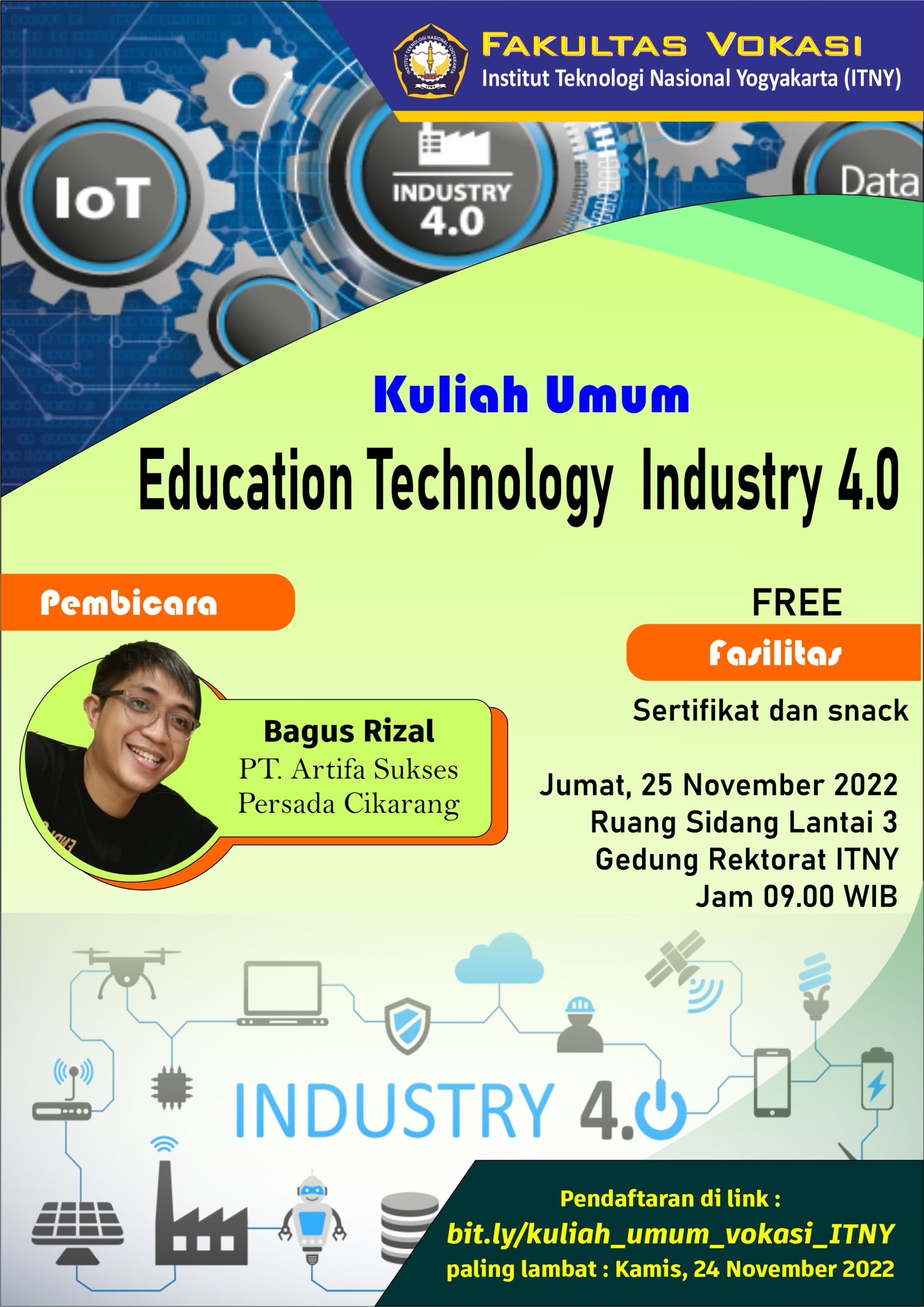 Kuliah Umum Education Technology Industry 4.0