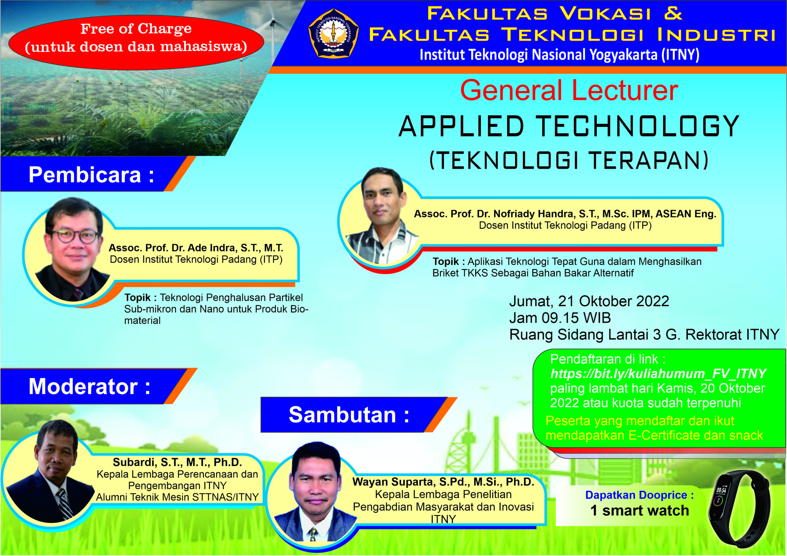 GENERAL LECTURER APPLIED TECHNOLOGY